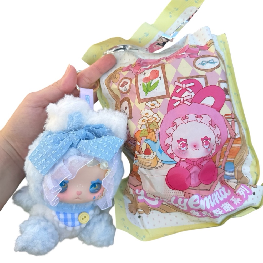 Lovely Emma Rabbit Bunny Alliance Ultra Rare Secret Refreshing Baby Blue Plush